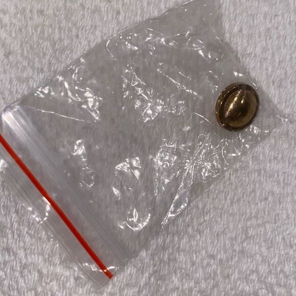 DOUBLE ZERO Sleeveless V-Neck Black Wide Leg Jumpsuit w Gold Toned Accents Small - Picture 13 of 13